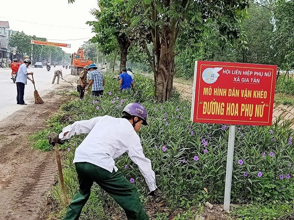 Ninh Bình: Gia Viễn ra quân tổng vệ sinh môi trường, đảm bảo môi trường xanh - sạch - đẹp, chào mừng các sự kiện chính trị quan trọng của địa phương